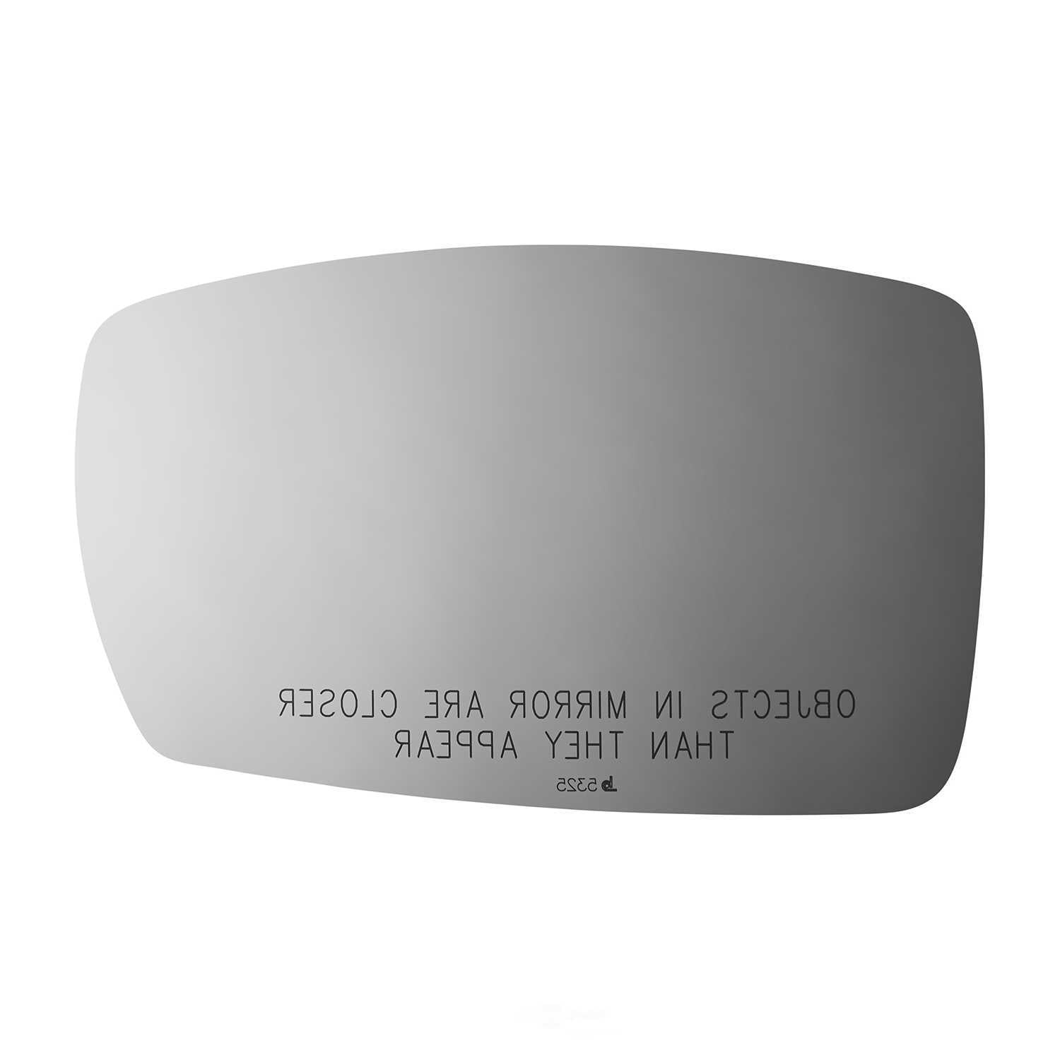 Burco Side View Mirror Replacement Glass - Clear Glass - 5325