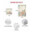 thumbnail image 7 of Spring Easter Kitchen Dish Towels for Drying Dishes Set of 2, Rabbits Eggs Eucalyptus Branches Flowers Waffle Weave Microfiber Hand Tea Bathroom Towels Quick Dry & Absorbent Towel 12x12, 7 of 7