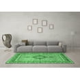 thumbnail image 3 of Ahgly Company Indoor Round Persian Emerald Green Traditional Area Rugs, 3' Round, 3 of 4