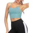 thumbnail image 4 of LELINTA Seamless Short Camisoles Padded For Women Cami Tank Tops For Women Spaghetti Strap Super Soft, 4 of 7