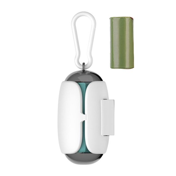 Environmentally Simple Practical Portable Cleaning Supplies Perspective Dog Poop Bag Dispenser Pet Garbage Bag Dispenser Pet Poop Bag Holder Dog Accessories INCLUDING TRASH BAGS