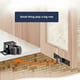 thumbnail image 4 of Pestillo para puerta de gabinete, pestillo con rodillo con acabado de cobre antiguo para un funcionamiento silencioso y suave, fácil instalación, tornillos incluidos para una aplicación versátil en, 4 of 5