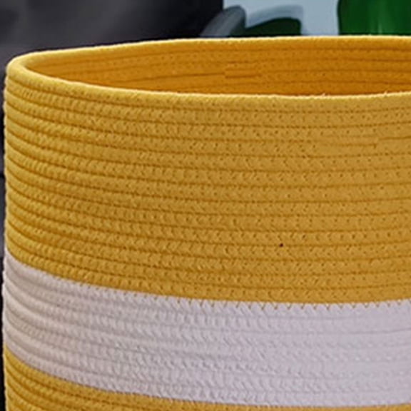 Milisten Woven Storage Baskets Modern and Simple 1Set