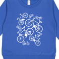 thumbnail image 3 of Inktastic White Big/small Bikes Toddler Sweatshirt, 3 of 4