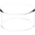 thumbnail image 2 of Plymor Clear Acrylic Round Cylinder Display Riser, 2 inches (Height) x 4 inches (Depth) (2 Pack), 2 of 3