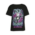 thumbnail image 5 of The Nightmare Before Christmas Girls Graphic T-Shirt, Sizes 4-16, 5 of 5