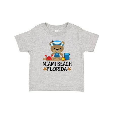 

Inktastic Miami Beach Florida Cute Vacation Gift Baby Boy T-Shirt