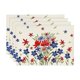 thumbnail image 2 of Manteles individuales de lino con estampado clásico de tres colores para el Día de la Independencia, para restaurantes, cocinas, fiestas, decoración de mesas, 4 unidades, 2 of 7