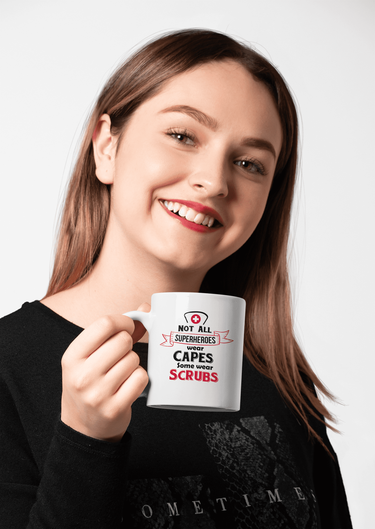 Not All Superheroes Wear Capes Nurse Appreciation Coffee & Tea Mug Cup (15oz)