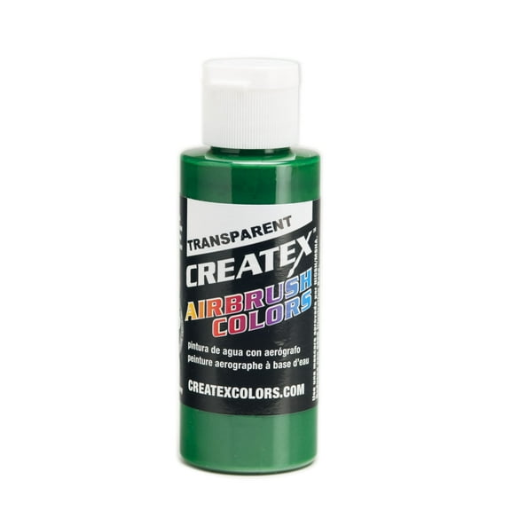 Createx Airbrush Color, Regular, 2 oz., Brite Green
