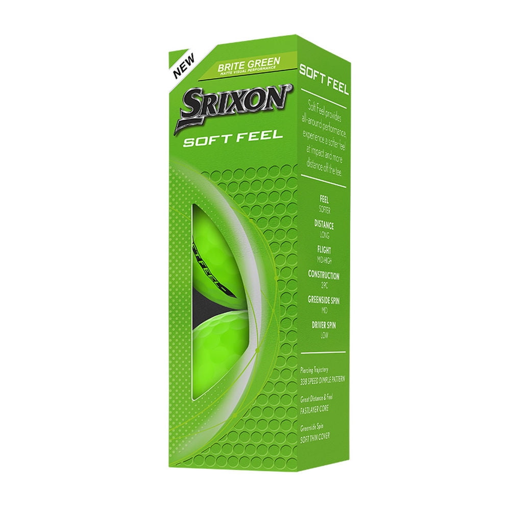 SRIXON SOFTFEEL グリーン 3箱セット SRIXON SOFTFEEL グリーン 3箱セット Srixon Soft Feel Brite