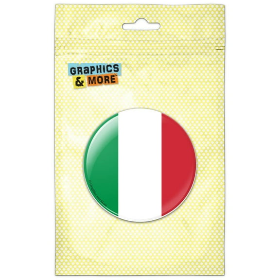 Italy National Country Flag Refrigerator Button Magnet