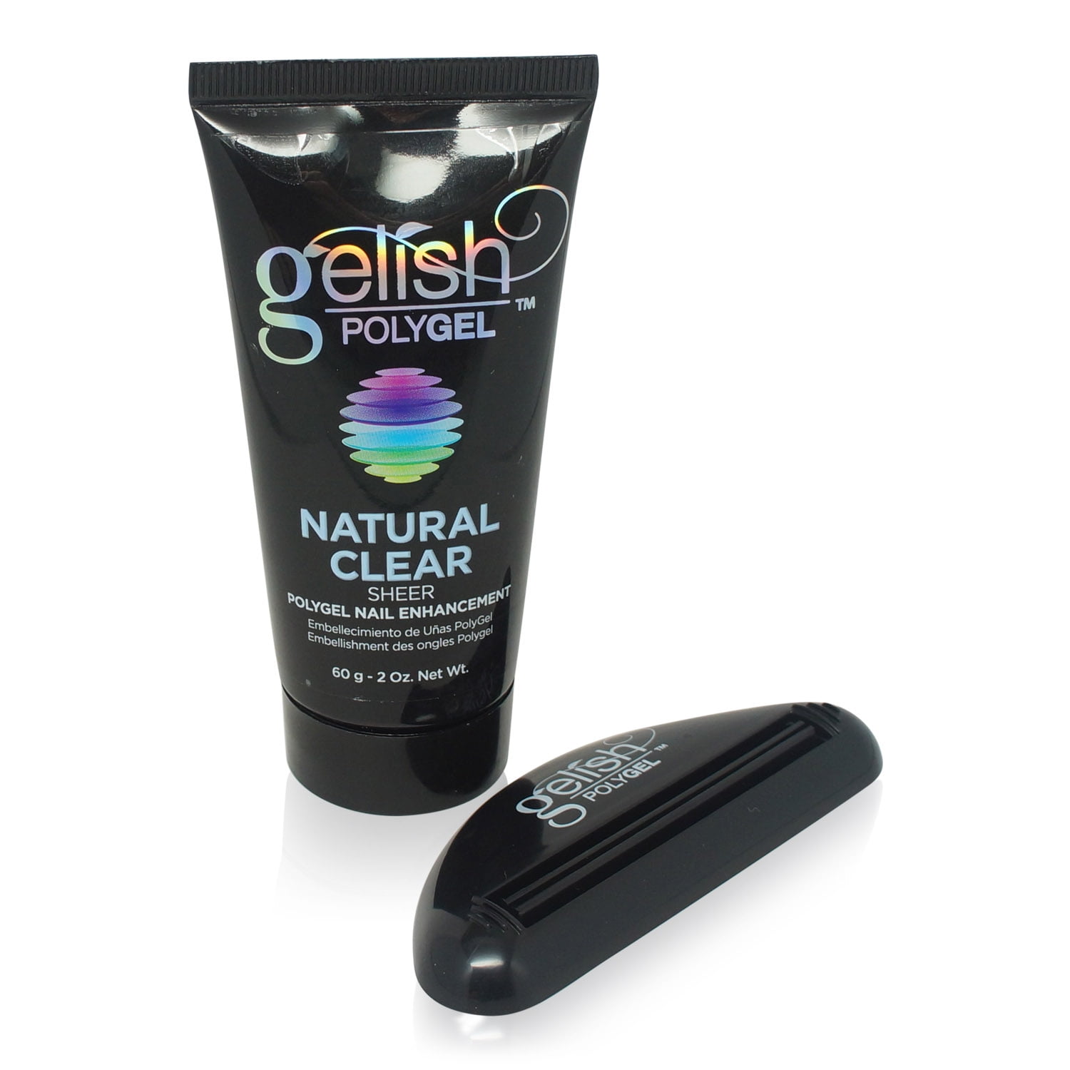 Harmony Gelish PolyGel Nail Enhancement Natural Clear Sheer 2 oz