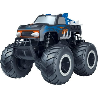  Vaiyer RC Rechargeable, Remote Control Stunt Car for Kids w/  2-in-1 Interchangeable Toy Bubble Blaster and Water Gun Tops, Rock Crawler  Off Road Vehicle w/ 360 Degree Movement (Orange) : Toys