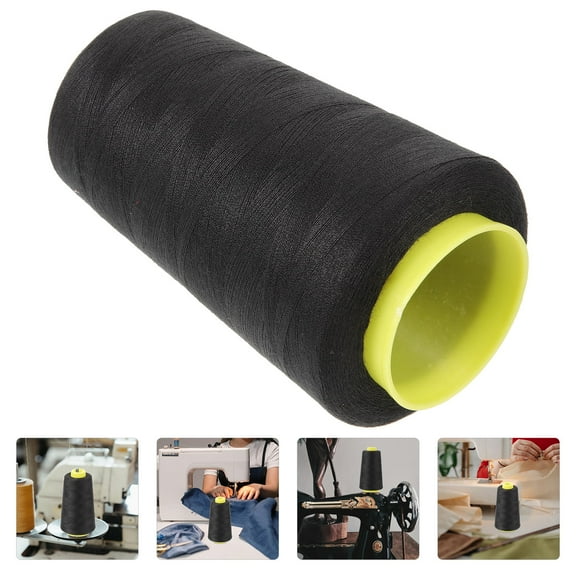 OUNONA 1 Coil Wire Sew Polyester Sewing Machine 40S / 2 Black