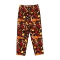 thumbnail image 4 of Daiia Warm Forest Plants and Deer Women's Sleep Pant with Pockets and Drawstring,Pajama Pants-XX-Large, 4 of 9