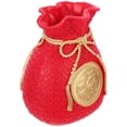 thumbnail image 1 of Luck Bag Decor Money Bag Shape Flower Vase Retro Style Home Vase Decor for Home Owners 1Pcs, 1 of 4