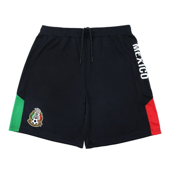 Icon Sports Men’s Soccer Shorts – Official Licensed Youth Mexico National Team Athletic Running Workout Active Performance Shorts