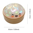 thumbnail image 2 of Dumpling Squishy Mystery Box, Glitter Dumpling, Dumplings Style Stress Balls for Adults and Kids, Cute Steamer Basket Design with Squeezable Bun Stress Relief Fidget Toys, 2 of 6