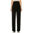 thumbnail image 3 of RETROFETE Women's Black Glitter Velvet Mary Pants Size Small, 3 of 5