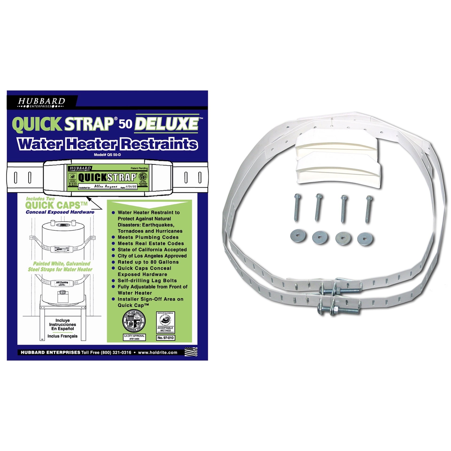 Ready America QS50D 13.5" Galvanized Water Heater Strap