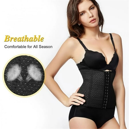 

FZFLZDH Waist Trainer for Women Weight Loss- Latex Cincher Shaper Slimmer Corset Belt-Womens Waist Trainer for Weight Loss Latex Steel Boned Corset Cincher Shaper