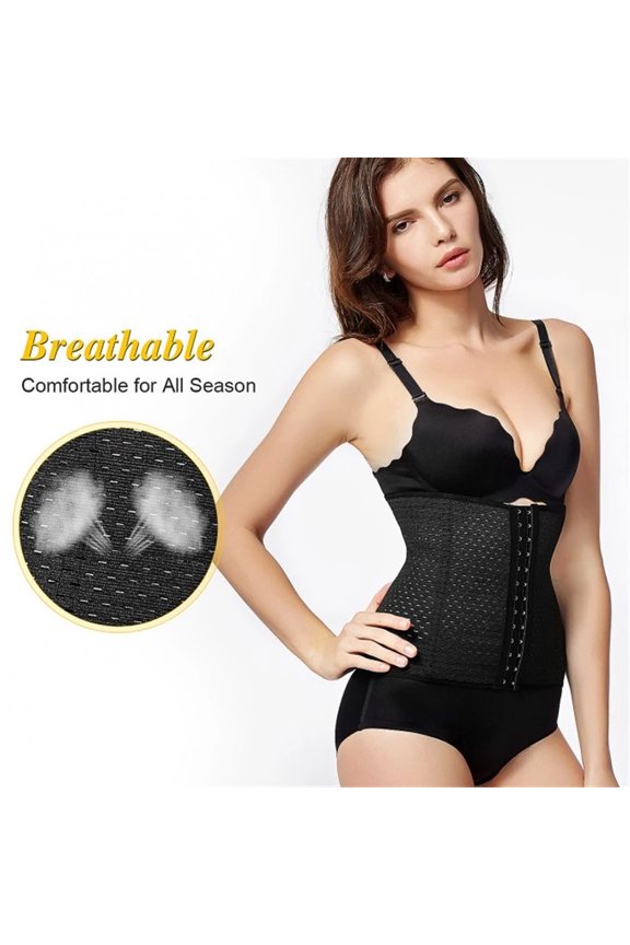 Waist Trainer Belt for Women & Man - Waist Cincher Trimmer - Tummy Control Sport Workout Body Shaper