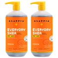 thumbnail image 1 of Alaffia Everyday Shea Body Wash ayuda naturalmente a hidratar y limpiar sin quitar los aceites naturales con manteca de karité de comercio justo, neem y aceite de coco, sin perfume, paquete de 2, 32 o, 1 of 5