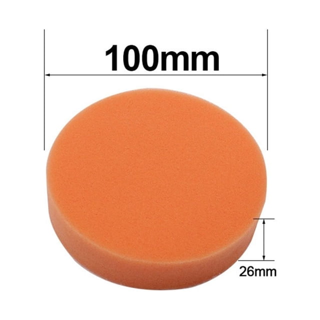 1PCS 3-7inch Waxing Pad Sponge Polishing Foam Pads For RO/DA Car Polisher