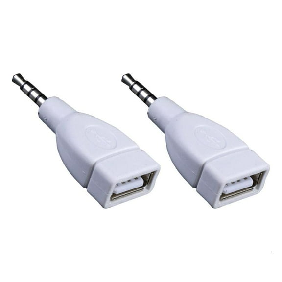 WINDLAND 3.5mm AUXs Sound Plug to USB 2.0 Female Sound Converters Adapter for Headphones