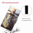 thumbnail image 3 of Allytech Wallet Case for Samsung Galaxy A03 Core, PU Leather Stand RFID Blocking Card Slot Wireless Charging Flip Book Cover TPU Shockproof Interior Case, Tiger, 3 of 5