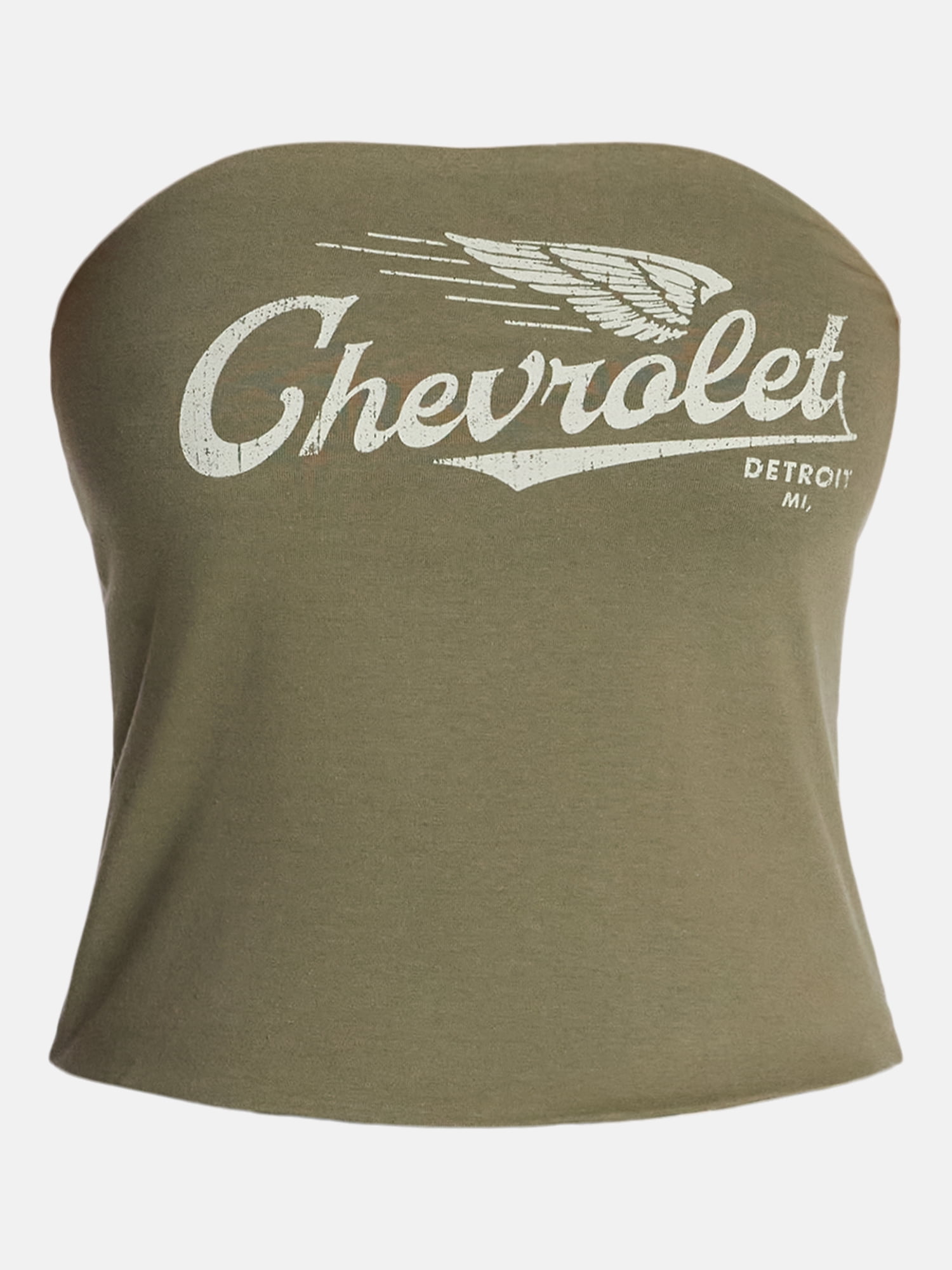Chevrolet Women's Reversible Graphic Tube Top, Sizes XXS-XXL