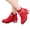 Red, variant on Girls Boots Kids Side Zipper Ankle Short Dress Booties Suede Winter Anti Slip Outdoor Shoes for Wedding Party Pink 11.5