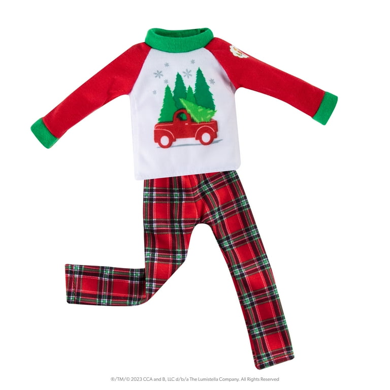 The Elf on the Shelf Tree Farm PJs for Scout Elves
