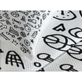 thumbnail image 4 of Ambesonne Fitness Quilted Bedspread Set 3 Pcs, Sports Gym, Queen Size, Black and White, 4 of 5