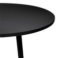 thumbnail image 5 of OSP Home Furnishings Prado 42" Round Conference Table with Black laminate Top and Black Finish Metal Legs, 5 of 6