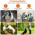 thumbnail image 5 of iMounTEK Adjustable Waterproof Dog Training Collar with Intelligent Sensors, White, 5 of 10