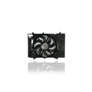 mazda cx-9 dual radiator and condenser fan assembly