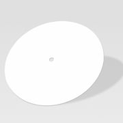 17.5 Round Diffuser Translucent by Home Concept frosted White (will Soften Light from Drum Lampshades and Pendants)
