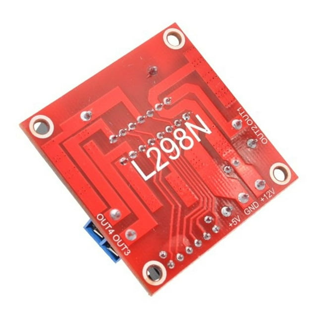 Module de Carte de Contrôleur d'Entraînement de Moteur Pas à Pas ; Dual H L298N Double H Pont DC Remplacement pour Arduino