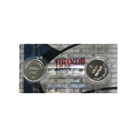 Maxell LR44 - A76 Alkaline Button Battery 1.5V - 2 Pack   FREE SHIPPING!