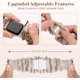 thumbnail image 3 of Paquete de 2 bandas elásticas ajustables compatibles con correa de Apple Watch de 42 mm, 44 mm, 45 mm y 49 mm, correa estampada para iwatch Series 8, 7, 6, 5, 4, 3, 2, 1 SE Ultra, mujeres y hombres, Starlight/SandPink JM, 3 of 5
