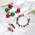 thumbnail image 2 of Conjunto de Joyas de Navidad Campanas Conjunto Collar y Pendientes Árbol de Navidad Pendientes Collares de Vacacione Pulseras para Mujer Niña, 2 of 5