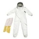 thumbnail image 1 of Chaqueta de apicultura Traje de protección de apicultura Mono con guantes Apicultor Guantes de lona XL, 1 of 9