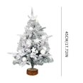 thumbnail image 4 of PENGXIANG 18Inch Mini Christmas Tree Light Tabletop Artificial Christmas Tree  LED String Lights  Christmas Tree Ornaments for Christmas Table Top Desk Decor Home Indoor Decoration, 4 of 7