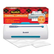 Scotch Thermal Laminator TL906, White/Blue, 9 in., 1 Machine