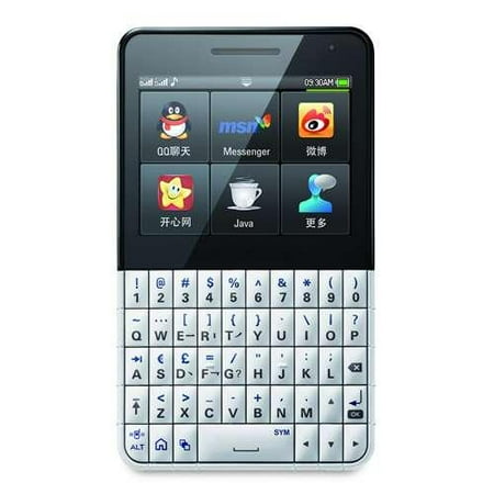 Motorola EX223 Unlocked Cellphone - Dual-SIM, GSM, 2.4" Touchscreen, QWERTY Keyb