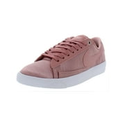 Nike Womens Blazer Low SE Running Low Top Athletic Shoes Pink 7 Medium (B,M)