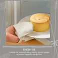 thumbnail image 2 of FUEENIRVA Beige Linen Oven Mitt 1Pcs 7.3X3.7X0.2In, 2 of 7