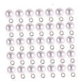 thumbnail image 3 of OULII 100pcs White Buttons for Detached Buttons Shirt Decorative Buttons, 3 of 8
